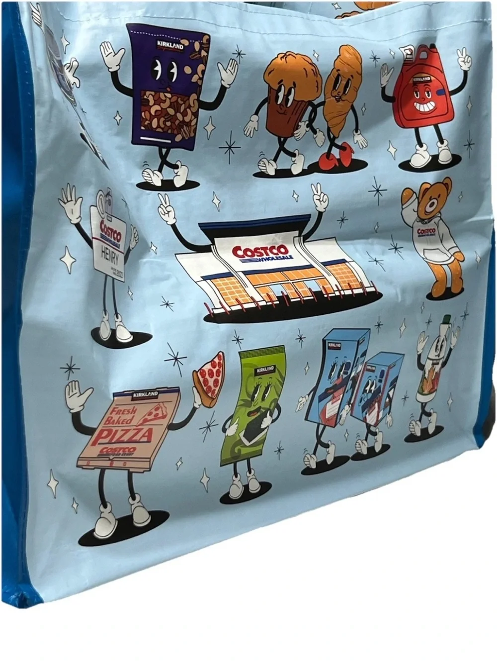 KeepCool Reusable Character Tote Bag, 4-count 20x14x12